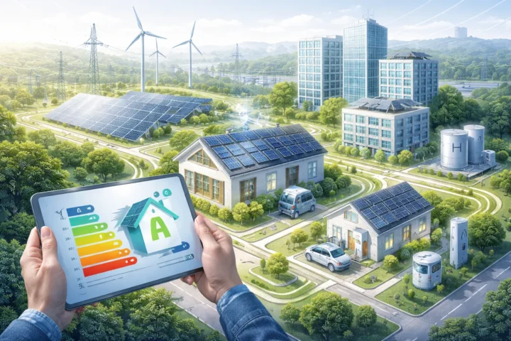 Klimaschutzprogramm 2026 Energieeffizienz Gebäude Smart Grid Deutschland
