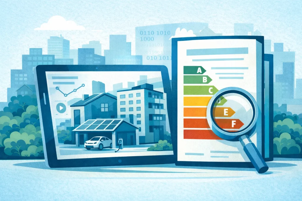 Digitale Gebäudedaten und Energieausweis als Grundlage für energetische Bewertung und Modernisierung